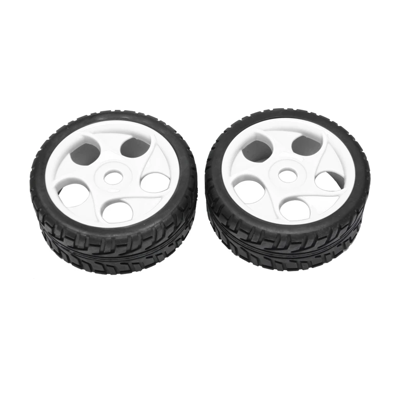 4Pcs RC Buggy Off Flat Run Tires 100MM Rubber Tyre Plastic Wheel Rim Hex Adapter 17MM for 1/8 Car Accessories | Игрушки и хобби