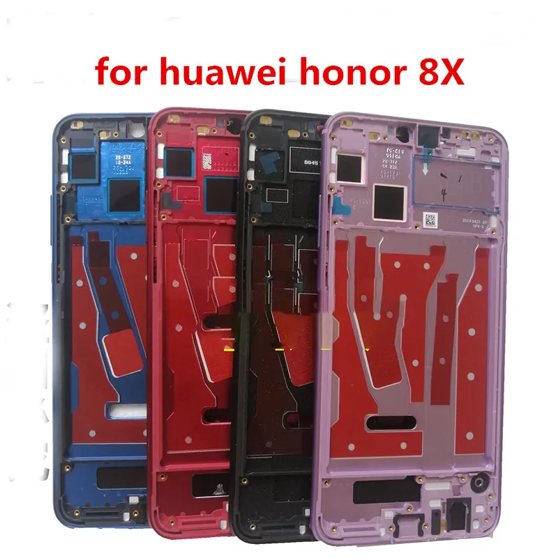 

Original For Huawei Honor 8X Middle Frame Plate Bezel Housing Cover with side key For Huawei Honor 8X JSN-L21 L42 AL00 L22