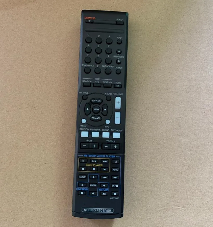AXD7647 с дистанционным управлением, Управление для Pioneer AXD7744 SX-20DAB-K SX-20DAB-S SX-20-S SX-20-K Стерео AV A/V приемник