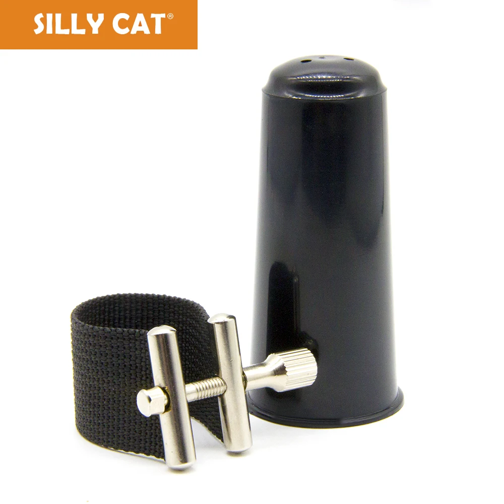 Бакелитовый металлический мундштук для саксофона Ligature Clarinet Sax Cilp альт тенора