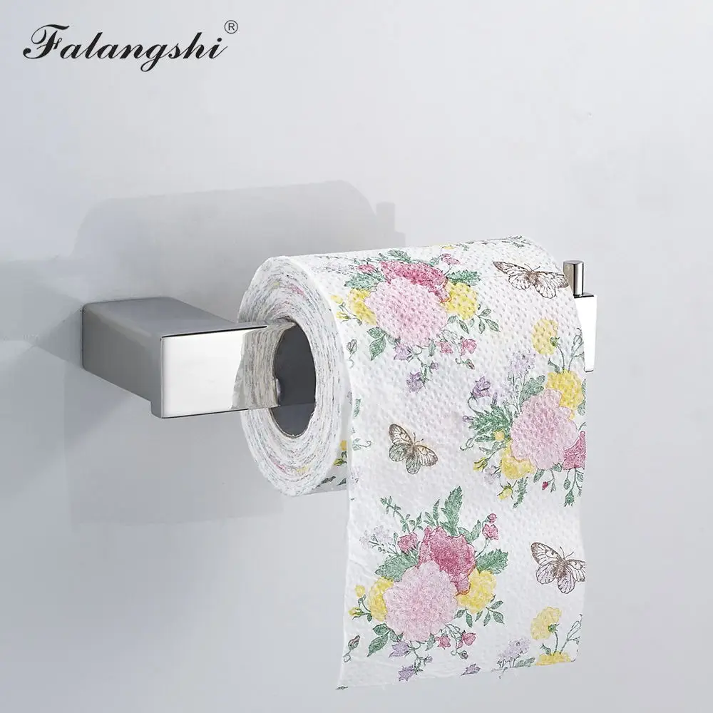 Falangshi набор аксессуаров для ванной комнаты полированная Полка полотенец из