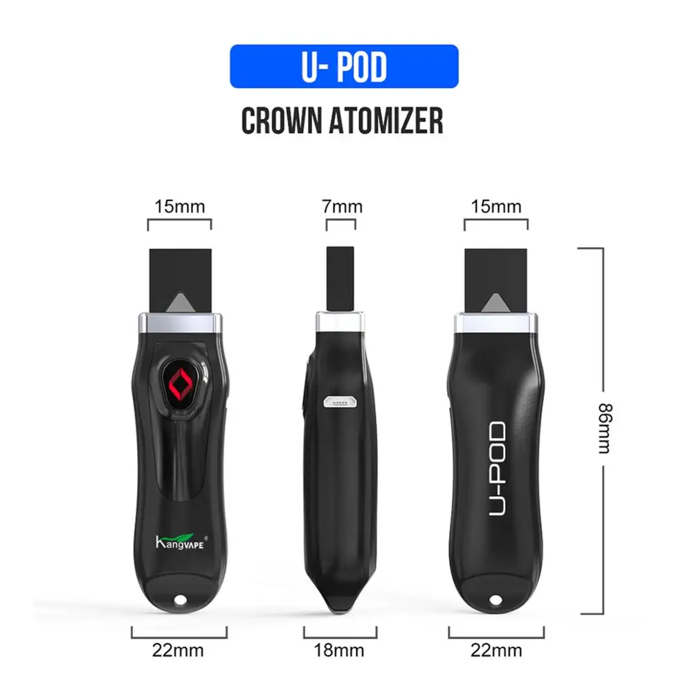 Volcanee U Pod Starter Kit 650 мАч встроенный аккумулятор 0 7 МЛ Основные характеристики