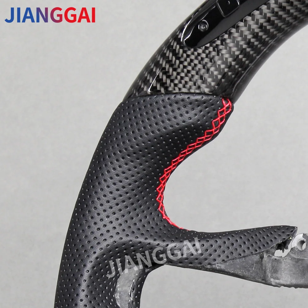 Автомобильный руль из углеродного волокна со светодиодной подсветкой подходит