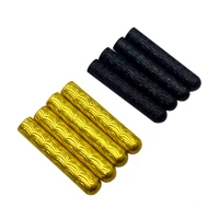 coolstring 4mm22mm 100pcs25sets end of shoestrings hoodie ropes tips highlight sneaker shoelaces golden black metal aglets