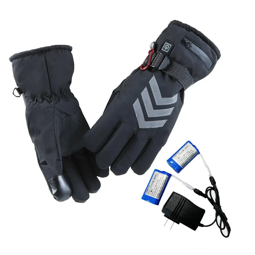 

Winter Hand Warmer Electric Thermal Gloves Rechargeable Battery Heated Gloves Cycling Motorcycle Bicycle Ski Gloves