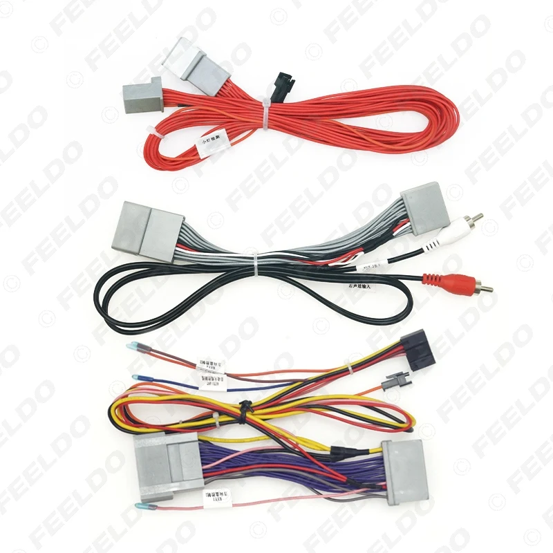 Автомобильный аудио CD/DVD плеер FEELDO 16PIN Android Кабель питания Адаптер для Honda Accord 08-13