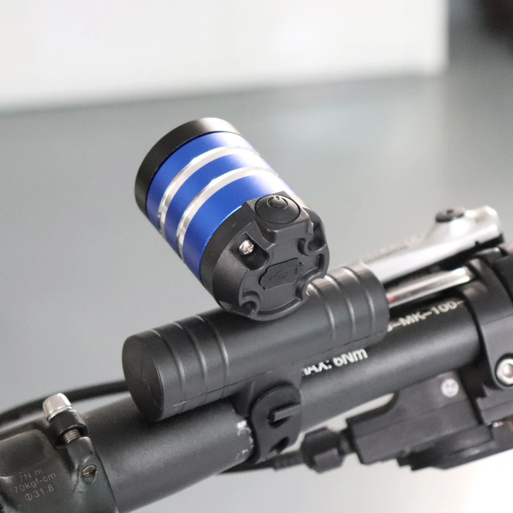BORUiT XQ-160 светодиодный налобный фонарь 3-Mode Zoom фара высокой мощности 2000lm T6 Головной фонарь перезаряжаемый встроенный аккумулятор для велосипедного фонаря