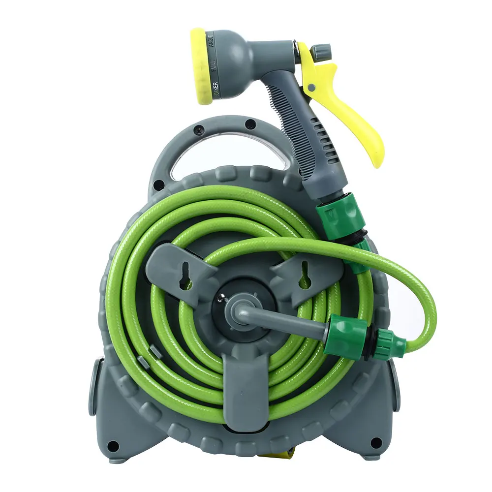 Портативный садовый шланг катушка многофункциональная насадка для полива