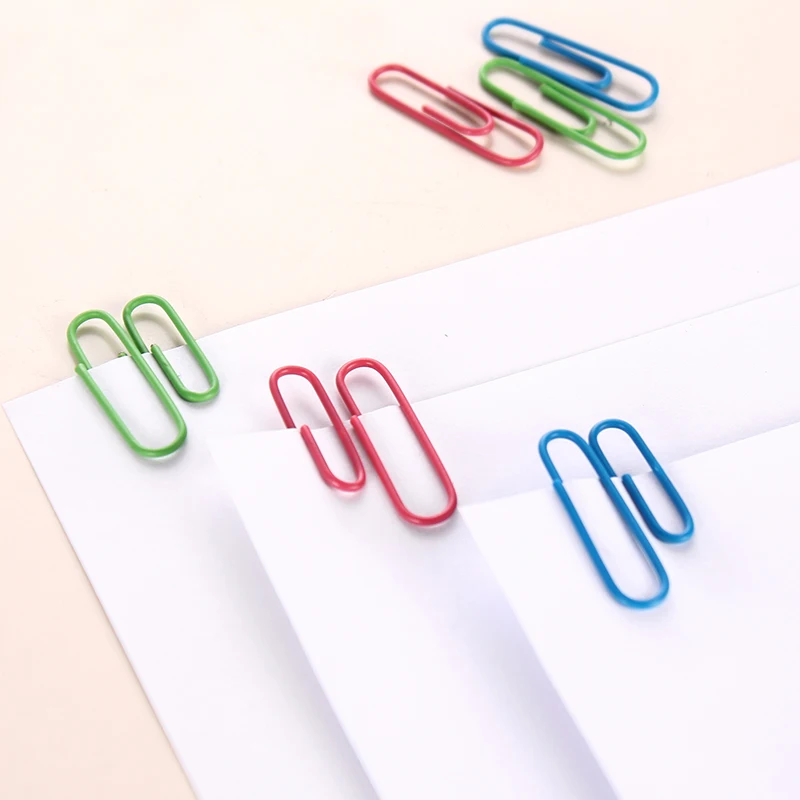 Десять WIN 100 ⑤ кор. скрепки металлические для офиса школы канцелярские