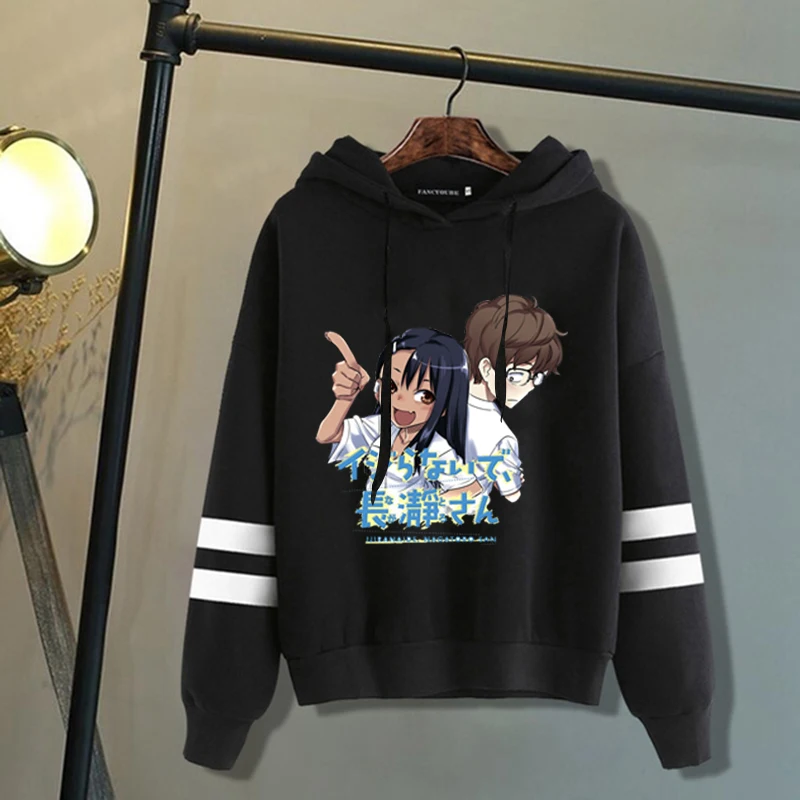 

Fashion Anime Don't Toy with Me, Miss Nagatoro Hoodies Women Kawaii Nagatoro Hayase Printed Korean Women New Casual Sweatshirts