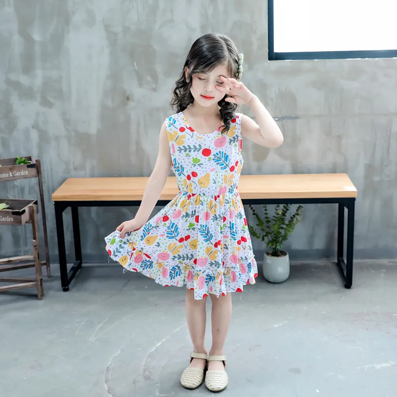 Летние Вечерние платья на день рождения для девочек детская одежда платье