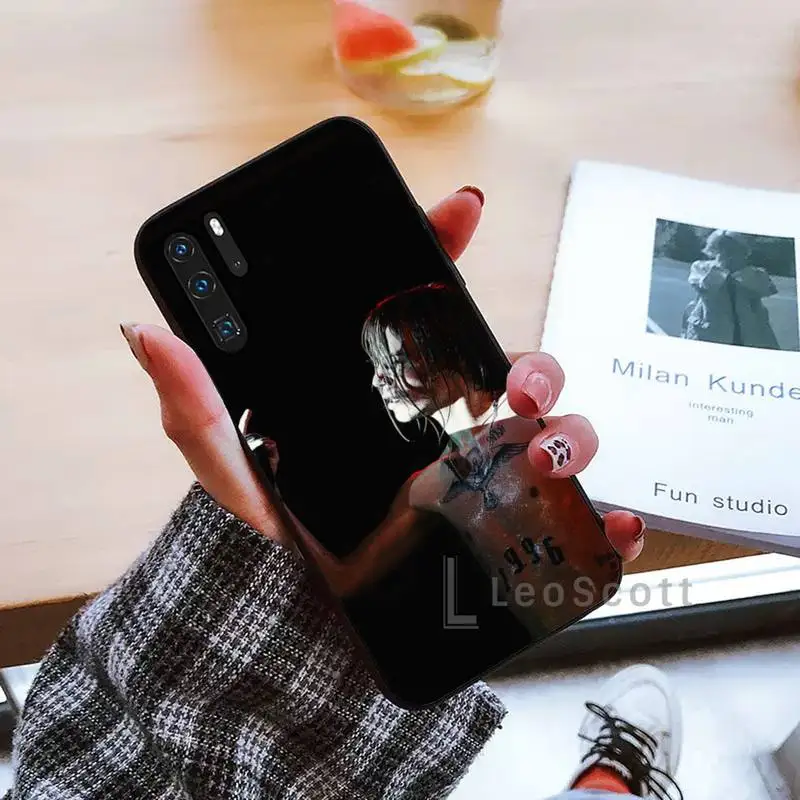 

Russia rapper Pharaoh Phone Case black For Huawei honor Mate mate P 10 9X 10i 20 30 40 y7 lite pro p smart 2019