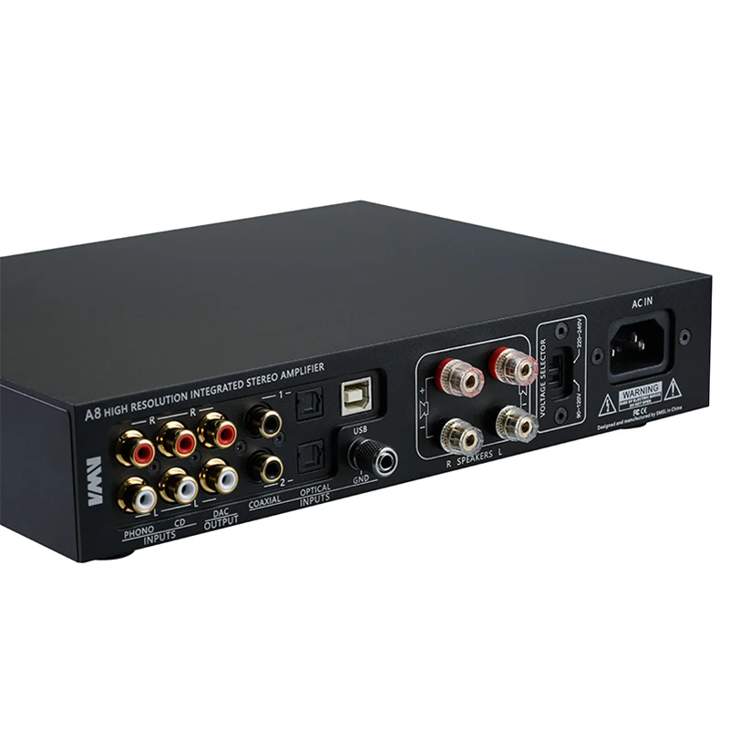 Модуль мощности SMSL A8 125 wx2 AK4490 768 кГц DSD512 XMOS Hi-Fi ICE аудио модуль TPA6120A2 цифровой