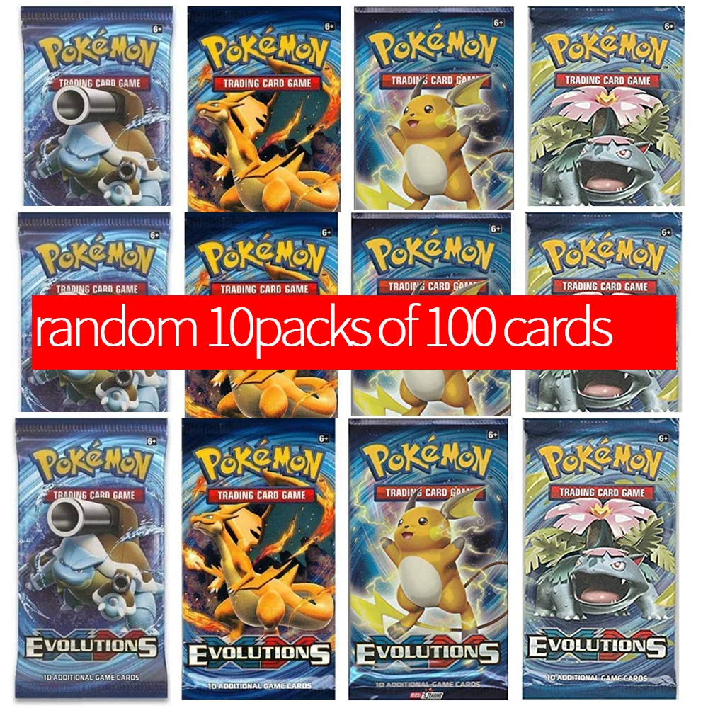 Caja Sellada completa de Pokemon Sword y Xy Evolution, cartas de Pokemon, regalo de cumplea&ntilde;os, nueva-5