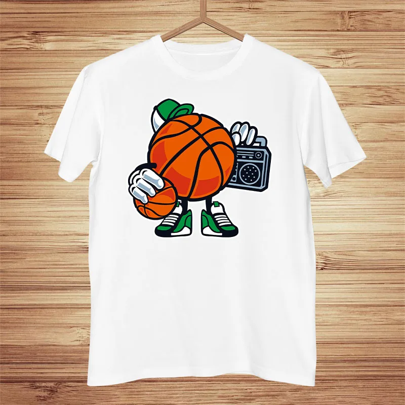 Fashion Funny Basketball T Shirt Balum La Linea Graphic Tshirt 100% Cotton Comfortable Premium Camisetas | Мужская одежда