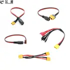 Разъемы Адаптера FEIFCHAO 4,0 мм XT60 JST T XT30 Мама-папа, кабель 12AWG14AWG для зарядного устройства аккумуляторов Lipo RC, сделай сам