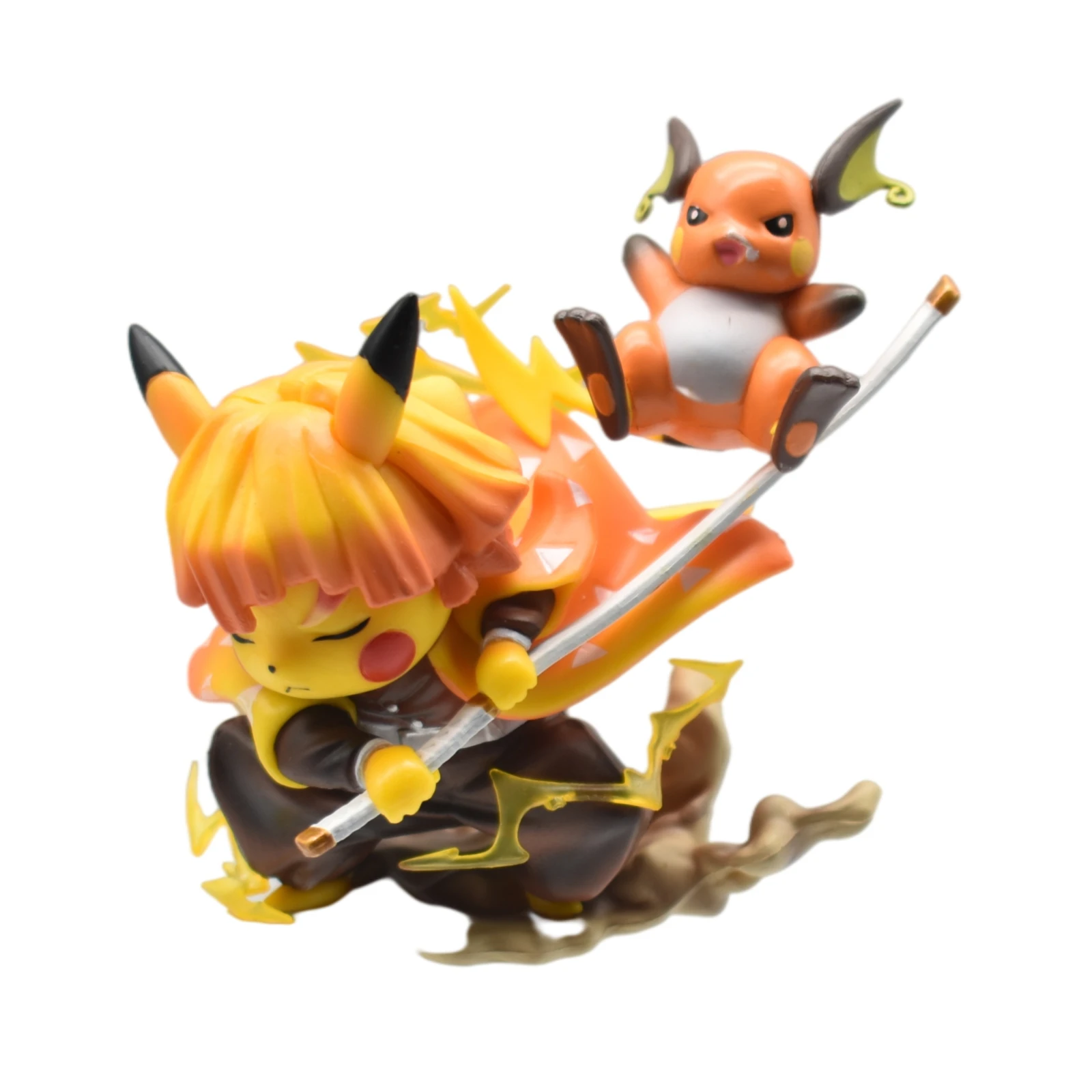 pokemon go anime toy pokemon cosplay pikachu cos gengar mewtwo charizard cos demon slayer tanjirou nezuko figure decoration gift free global shipping