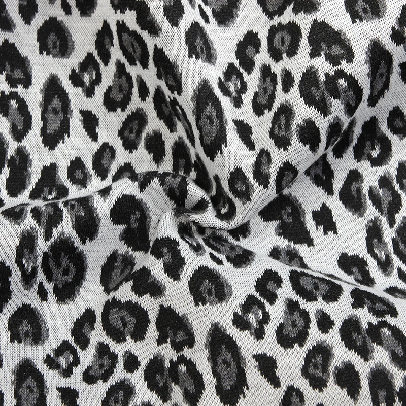 Geebro Новинка женские модные теплые шапки в стиле хип-хоп с леопардовым принтом и