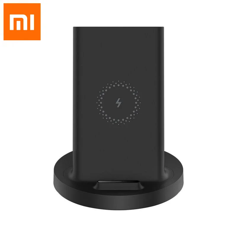 

Вертикальное Беспроводное зарядное устройство Xiaomi, максимальная мощность 20 Вт, зарядка со вспышкой, Qi совместимость, несколько безопасных ...