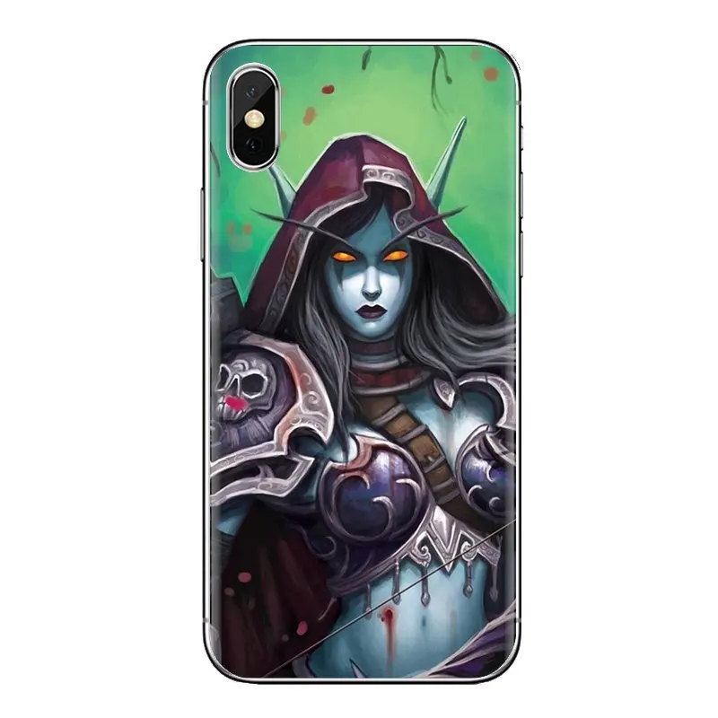 For Huawei Honor 7X V10 6C V9 6A Play 9 Mate 10 Pro Y7 Y5 P8 P10 Lite Plus GR5 2017 TPU Skin Case WOW World of Warcraft Sylvanas |