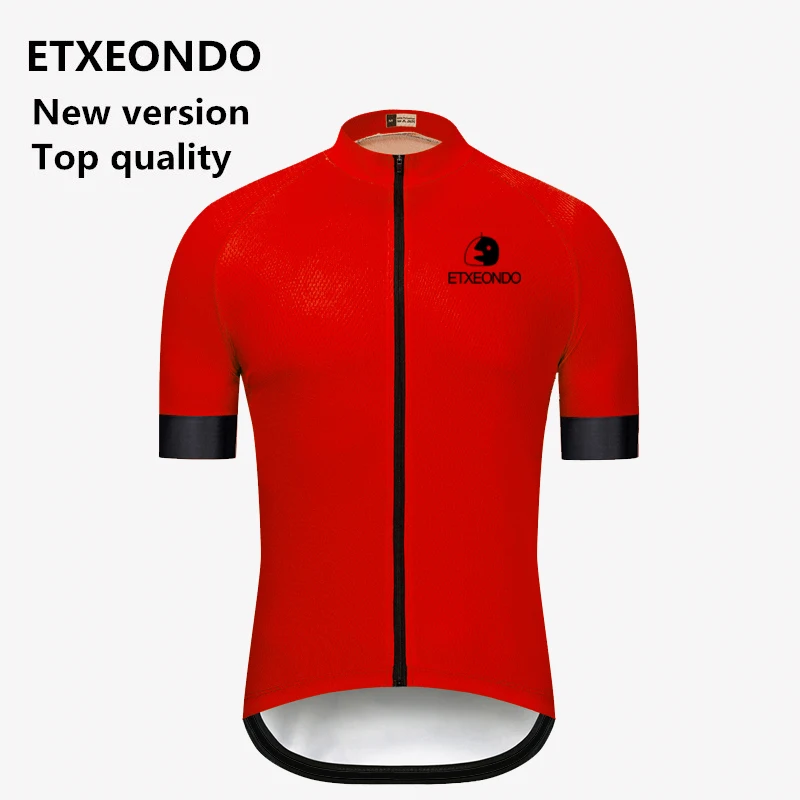 7 видов цветов! Новая версия Etxeondo Велоспорт Джерси мужская команда короткий рукав