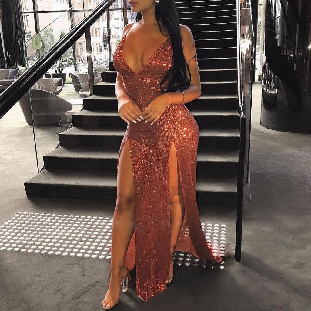 2019 Летний камзол сексуальное платье с пайетками вечернее для ночного клуба Юбка |