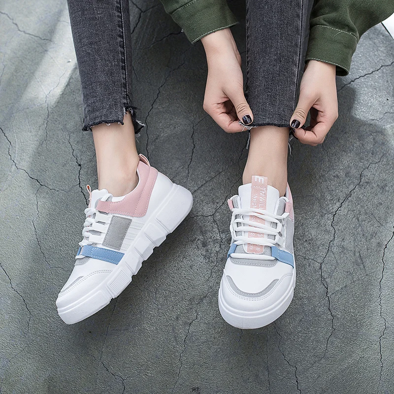 

Spring Autumn Women Casual Shoes Women Sneakers Fashion Breathable Mesh Flats Platform Women Shoes Soft Footwears