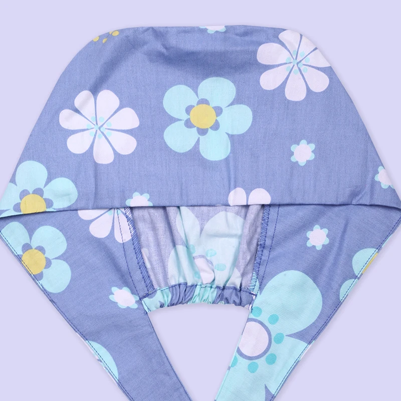 Белая орхидея принт Красота салон регулируемый скрабы шляпа Для мужчин женщин 100%