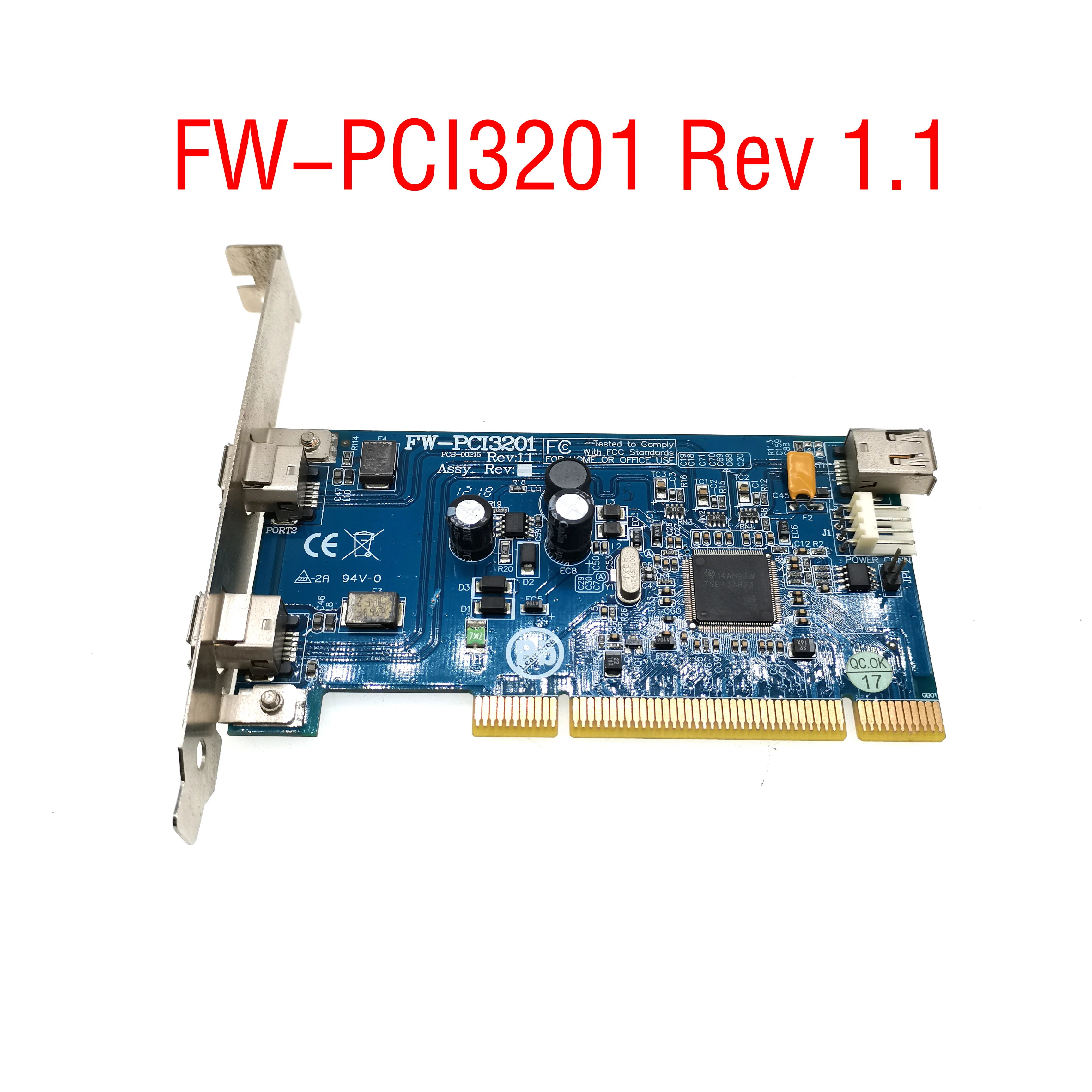 

FW-PCI3201 FW-PCI3201 REV: 1,1 карточка сбора