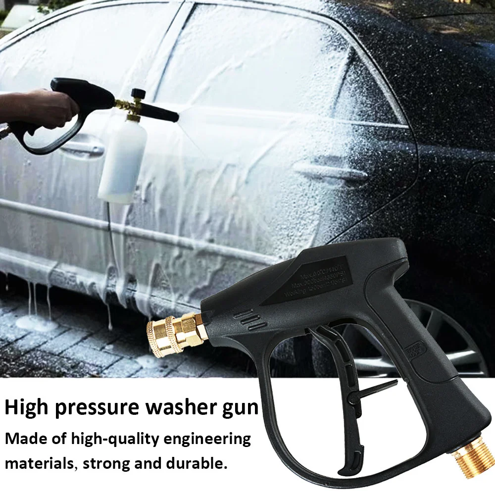 Pressure Car Washer Gun High Water Guns 1/4&quot Quick Spray Nozzles Snow Foam Jet Lance | Автомобили и мотоциклы