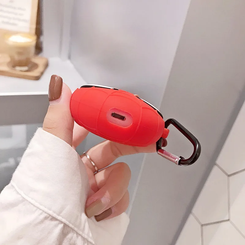 Мультяшный Bluetooth беспроводной Чехол для наушников для Apple AirPods 1/2 силиконовый чехол для зарядки наушников Защитный чехол для AirPods