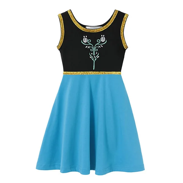 Anna Dress Игрушки для девочек история 4 древесные платья костюмы "Микки" Необычные Belle наборы Нэнси платье Минни Принцесса Snow Белоснежка Эльза Анна Одежда - Цвет: Anna Dress