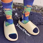 Тапки LLUUMIU женские резиновые, сандалии для ванной, пляжные модные, для влюбленных, комнатная обувь, лето 2020