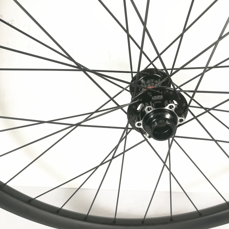 CARBON MOUNTAIN WHEELS 27.5ER 35MM WIDTH 25MM DEPTH 650B WITH KOOZER HUB FRONT 110X20MM NOT BOOST REAR 135X12MM | Спорт и