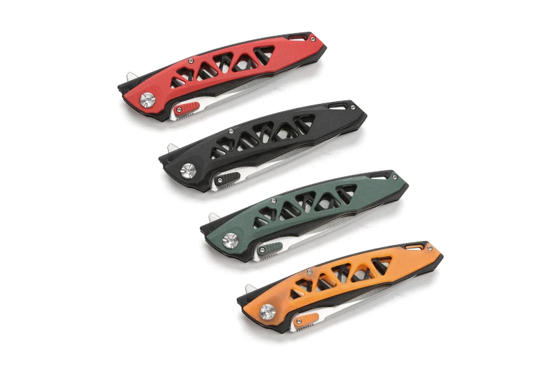 Складной нож Nimoknives yggdrail Flipper рукоятка из G10 лезвие 440с для мячей кемпинга охоты