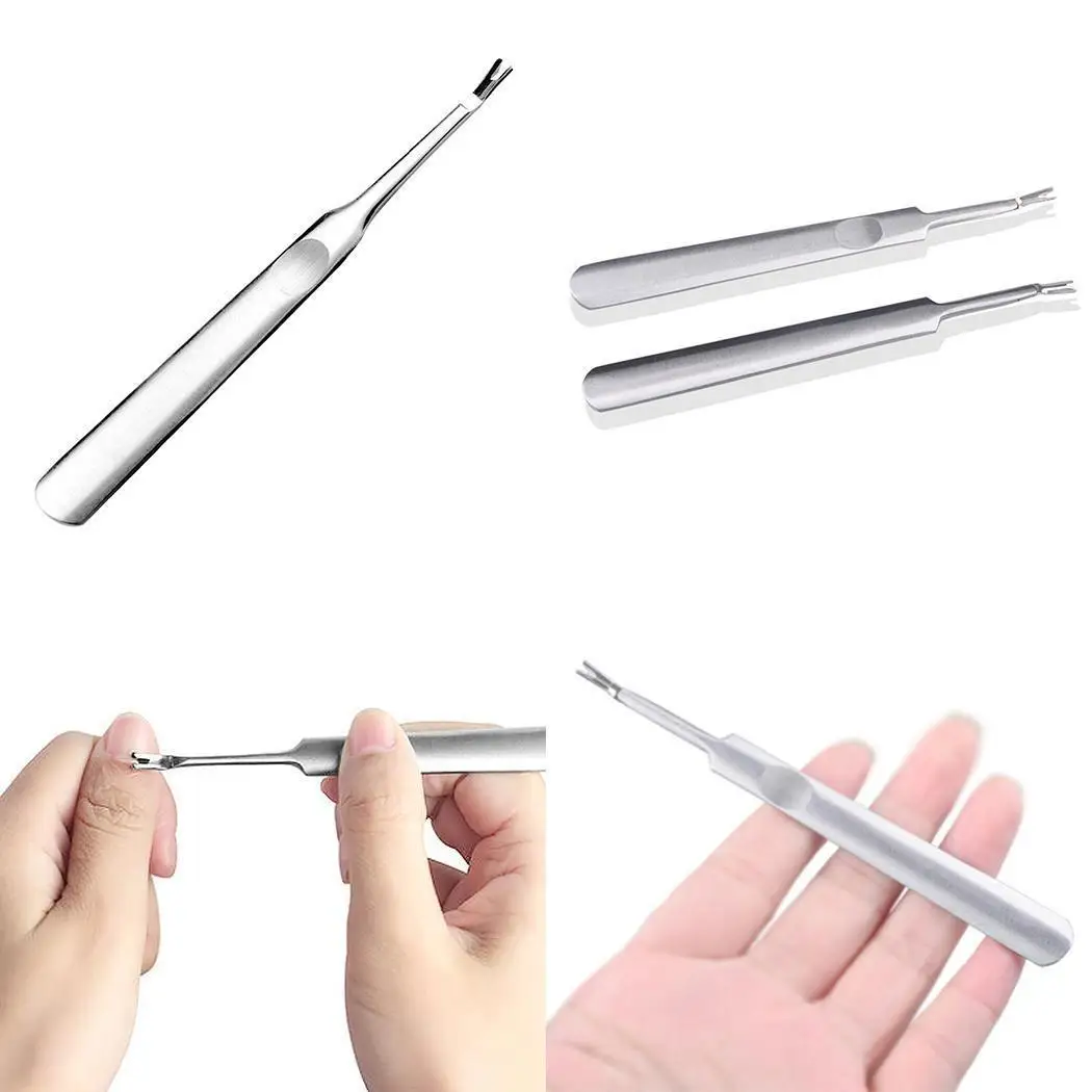 Бритва для удаления мозолей BearPaw инструменты ногтей толкатель кутикулы из