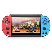 x1 gaming 4 3 inch handheld portable game console 8gb preinstalled 1000 free games support tv out video game machine boy player