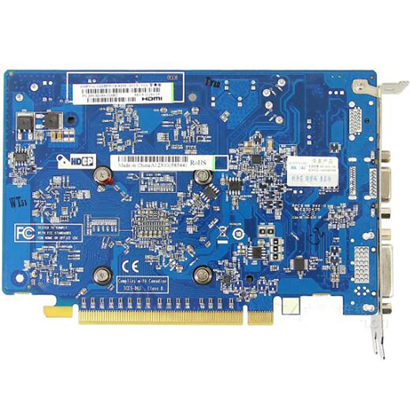 SAPPHIRE HD6570 1 ГБ для видеокарты AMD GPU Radeon HD 6570 GDDR5 128bit ПК Компьютерная игра видеокарт HDMI