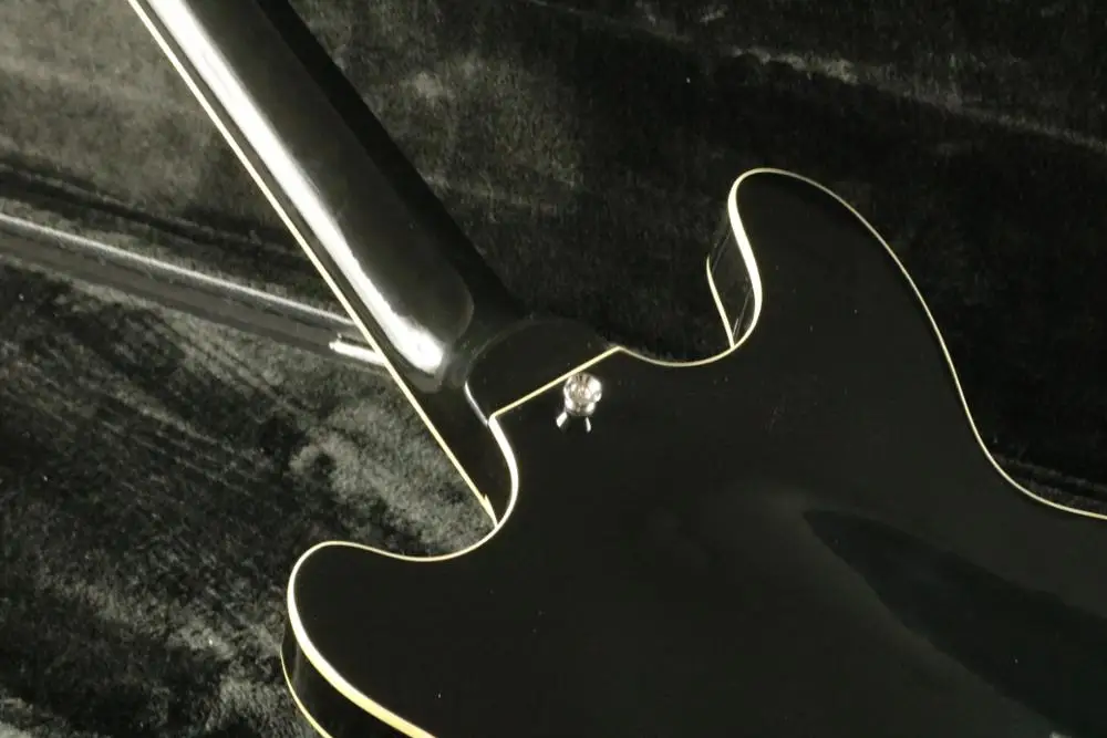 Качественный полый корпус 4 струны электрогитары Гитара пламенный клен верхний