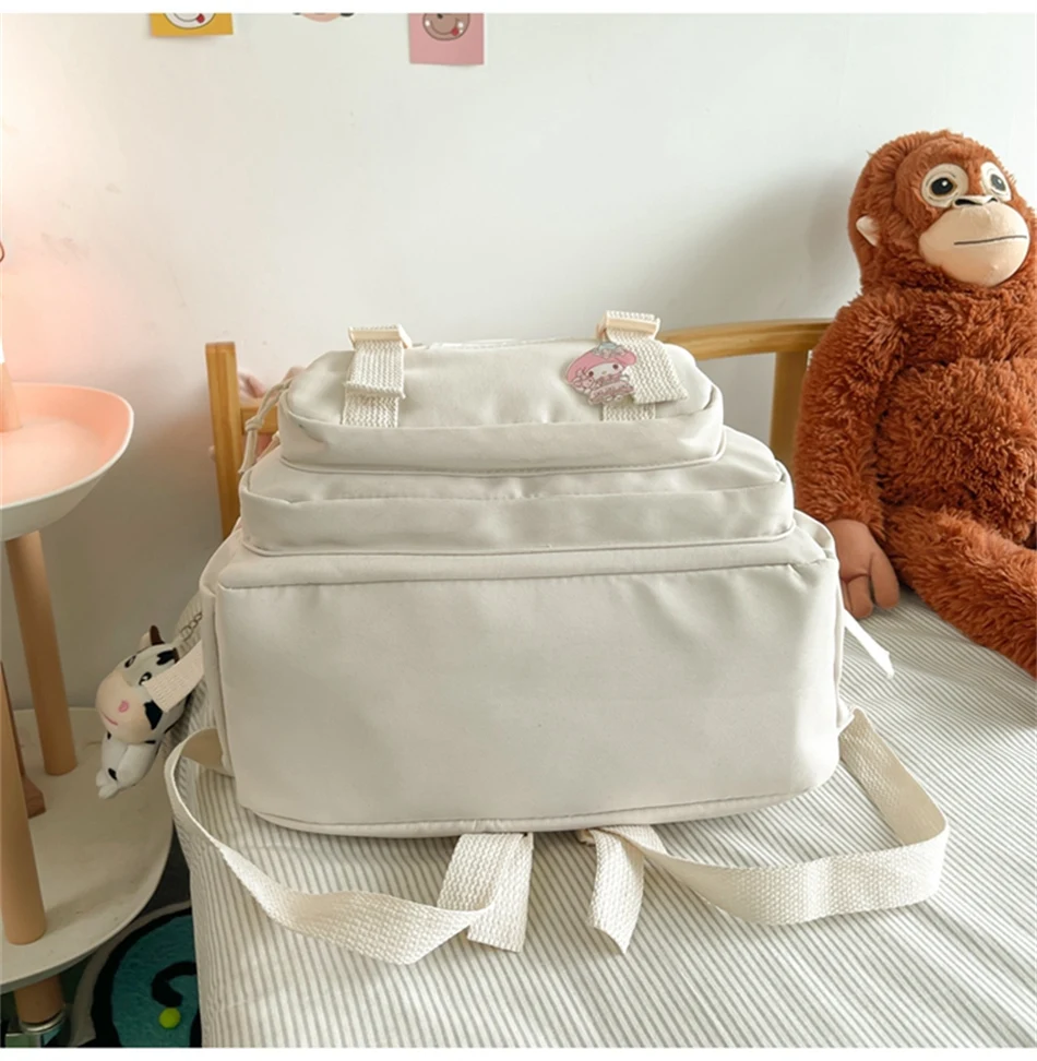 Модный женский нейлоновый сетчатый тканевый рюкзак дорожные сумки для девочек