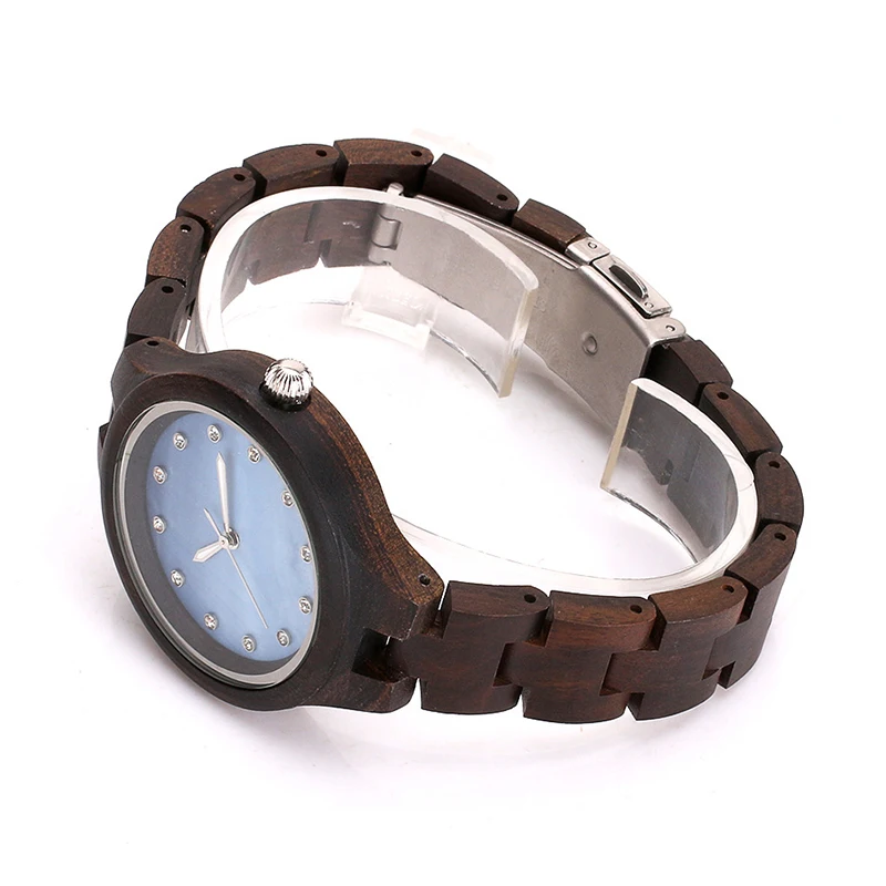 

Women Watches Red Sandalwood Top Brand Luxury Woman Small Wood Watch Ladies Minimalist Female Clock Wooden Band Female Watch