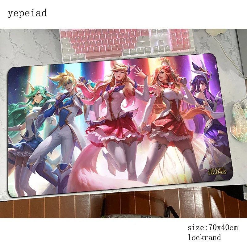 Miss fortune коврик для мыши геймер Профессиональный игровой большой Инди поп ноутбук