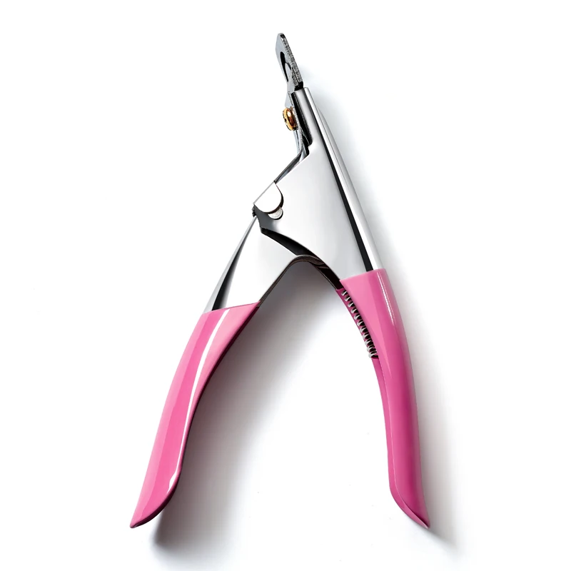 

Pink Stainless Steel Nail Cuticle Scissors Pusher Remover Manicure Pedicure Tools Dead Skin Scissor Nipper Clipper Manicure Tool