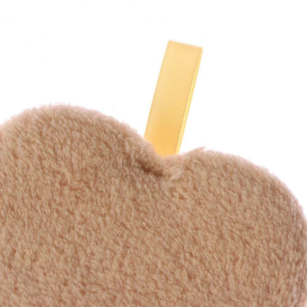 1 шт. мягкие разноцветные микрофибры в форме сердца для снятия макияжа полотенце