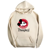 disney mickey mouse casual hooded hoodie womens long sleeve plus size sweatshirt fall pullover pure fashion top clothes