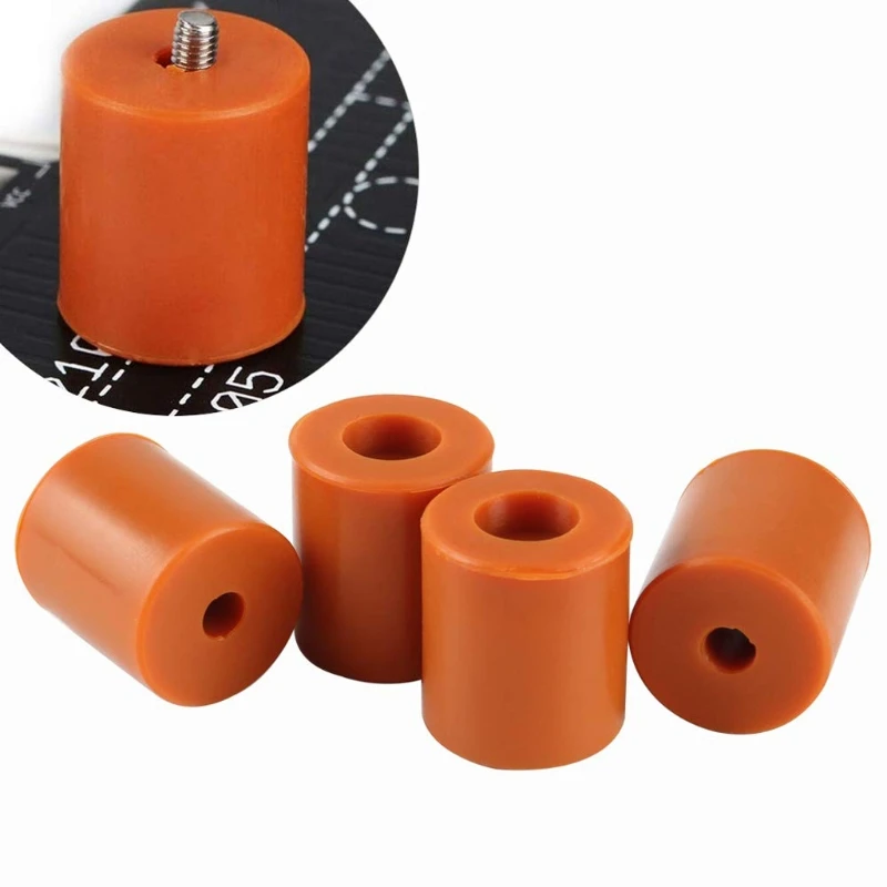 

4PCS Heatbed Silicone Buffer Leveling Column Heat-Resistant for CR-10 Prusa i3