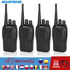 12 набора Walkie Talkie Baofeng BF-888S двухсторонний радиотелефон беспроводной bf888s UHF400-470MHz Walky Talky CB радио коммуникатор