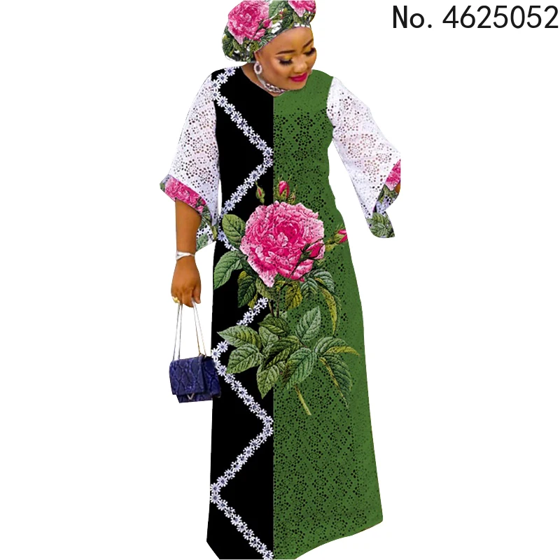 

Весна-осень, Африканское платье макси Дашики для женщин, Новая африканская мода, Свободное длинное платье, африканская одежда, элегантные к...