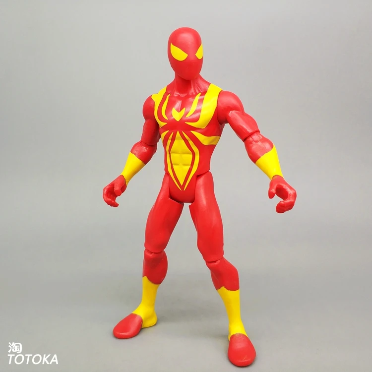 Фигурки героев мультфильма Вселенная Marvel подвижные шарниры железного паука