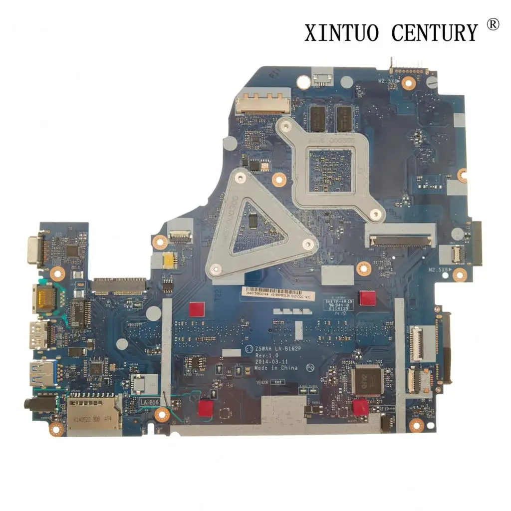 

NBMLC11002 NB.MLC11.002 For Acer aspire E1-572G Laptop Motherboard Z5WAH LA-B162P W/ I3-4030U N15S-GT-S-A2 100% tested working